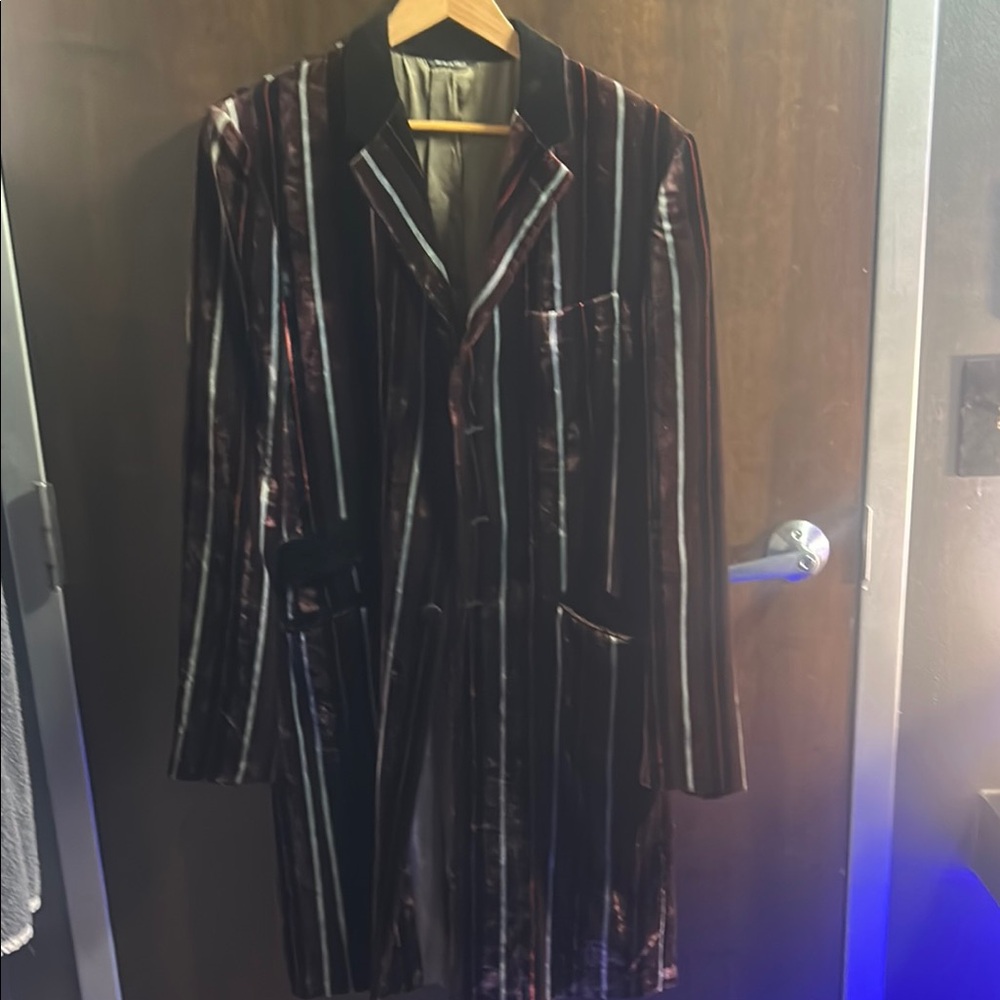 Jean Paul Gaultier Homme silk-Velvet smoking jacket